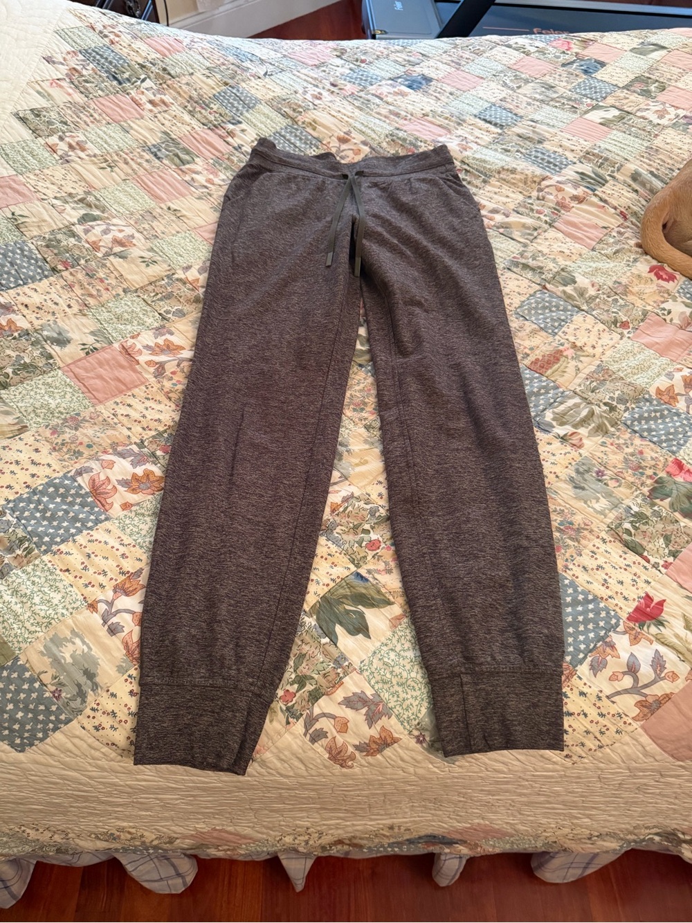 LULULEMON READY TO RULU JOGGER SIZE 6 HEATHERED GREEN